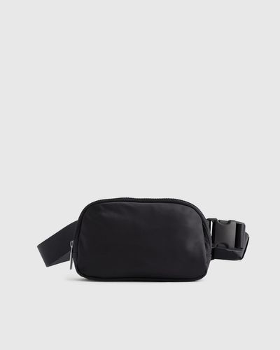 Quince Revive Nylon Belt Bag - Black