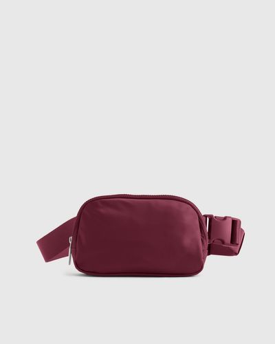 Quince Revive Nylon Belt Bag - Purple