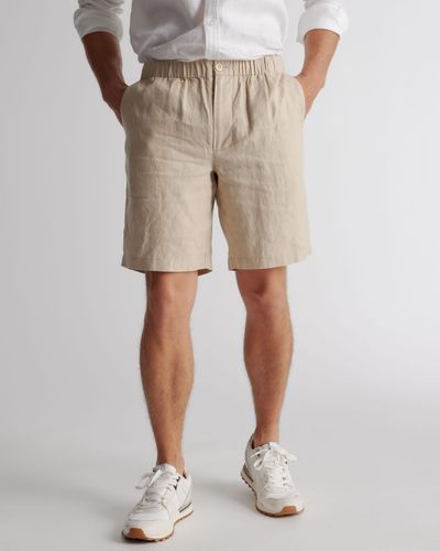 Quince 100% European Linen Shorts - Natural