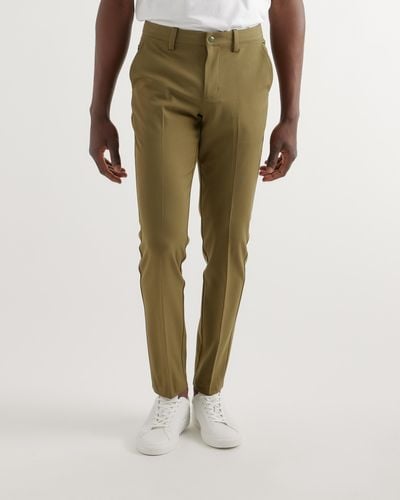 Quince Ultra-Stretch 24/7 Smart Chino, 100% Polyester - Natural