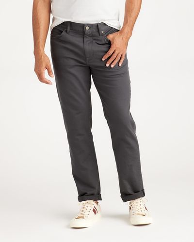 Quince Comfort Stretch Traveler 5-Pocket Pants, Organic Cotton - Black
