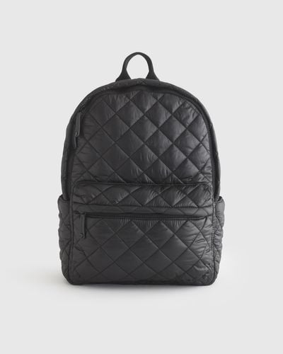 Quince Transit Quilted Commuter Backpack, Nylon - Gray