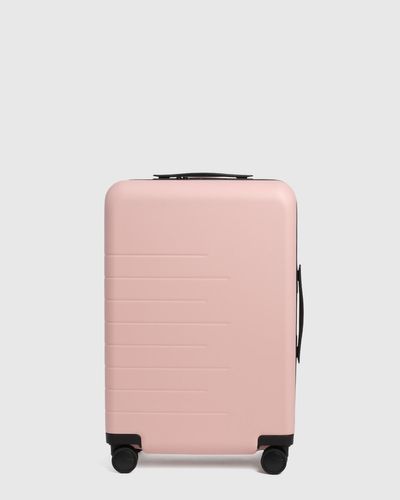 Quince Carry-On Hard Shell Suitcase 21", Polycarbonte - Pink