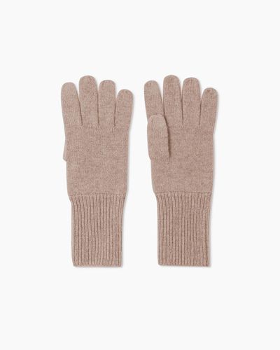 Quince Mongolian Cashmere Gloves - Gray
