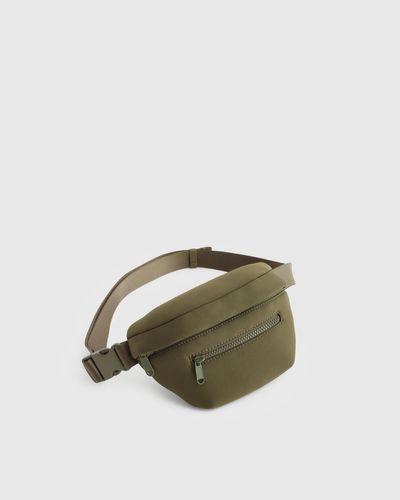 Quince All-Day Neoprene Belt Bag - Green