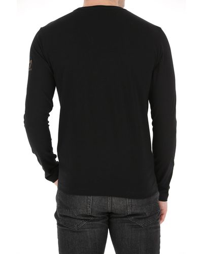 emporio armani black t shirt mens
