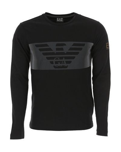 emporio armani black t shirt mens