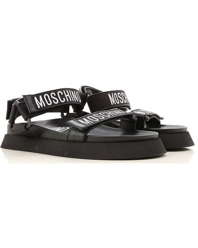 moschino mens sandals
