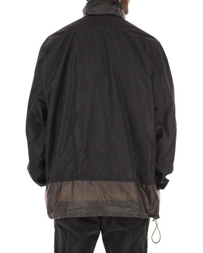 Marcelo Burlon Synthetic Jacket For Men in Black for Men - Lyst