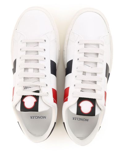 moncler white trainers