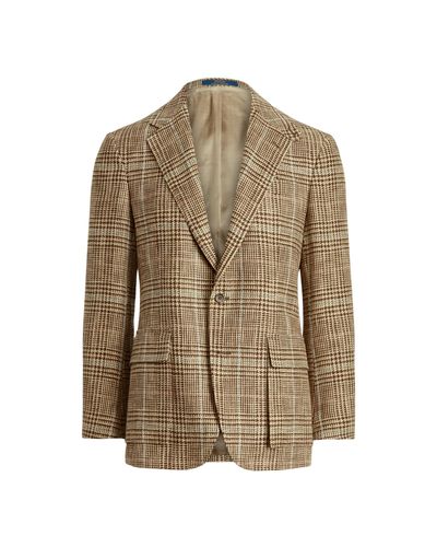 Polo Ralph Lauren The Rl67 Glen Plaid Jacket for Men - Lyst
