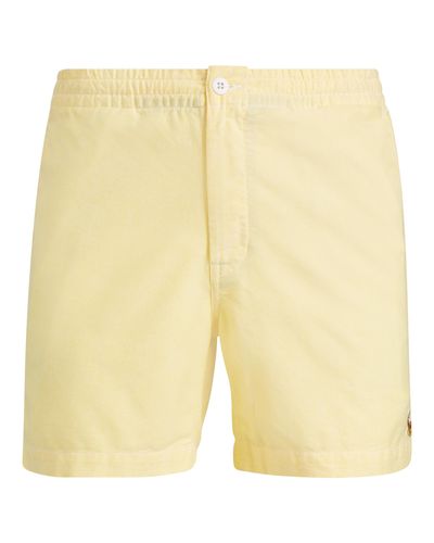 Polo Ralph Lauren Cotton 6-inch Polo Prepster Oxford Short - Size Xl in Yellow for Men - Lyst