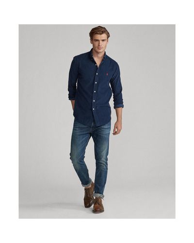 polo ralph lauren classic fit corduroy shirt