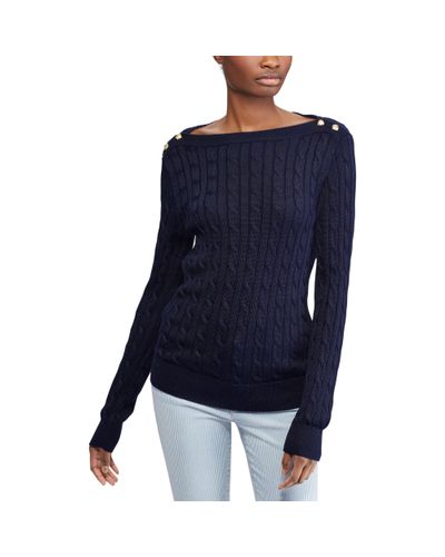 women's sweater with buttons on shoulder