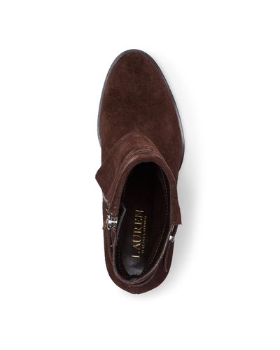 ralph lauren gilda suede boot