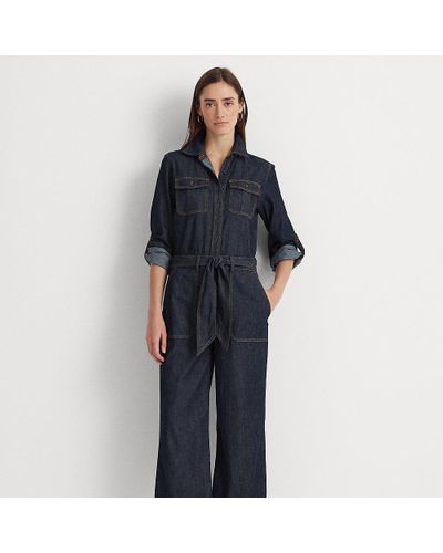 ralph lauren wide leg jumpsuit 