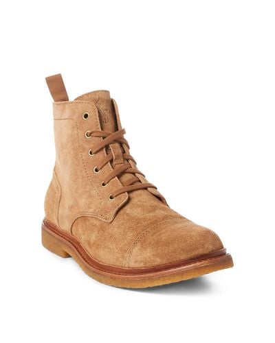 ralph lauren kieran suede boot