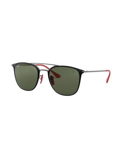 Ray-Ban Scuderia Ferrari Collection Rb3601m in Green for Men - Lyst