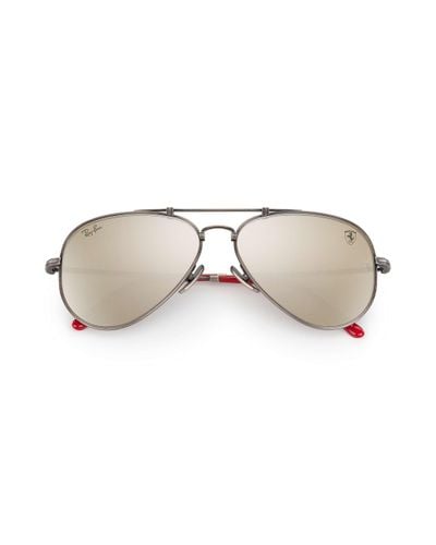 Ray-Ban Rb8125m Scuderia Ferrari Italy Limited Edition Gunmetal | Lyst