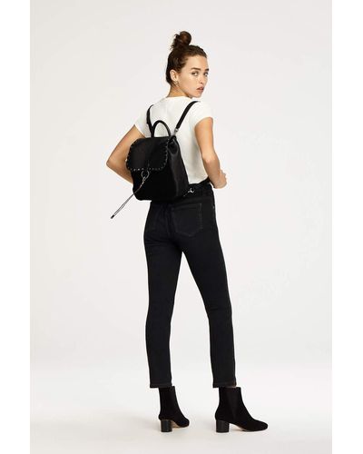 black convertible backpack purse