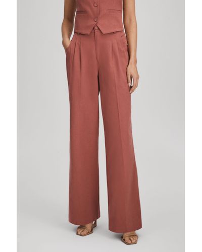 PAIGE Tailored Wide Leg Trousers