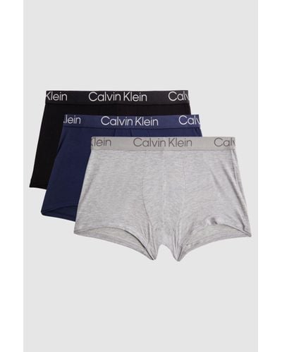 Calvin Klein Calvin Underwear Trunks 3 Pack - Multicolour