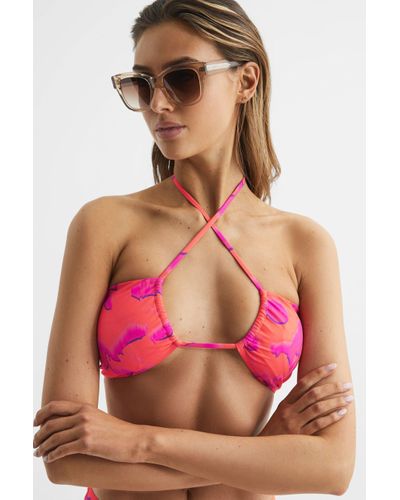 Reiss Hunter FELLA Bandeau Knot Bikini Top