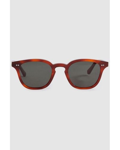 Monokel Monokel - Round Sunglasses - Brown
