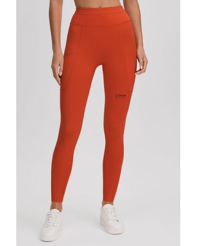 7 DAYS ACTIVE 7 Active High Rise Leggings - Red