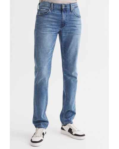 PAIGE High Stretch Slim Fit Jeans, Mayfield - Blue