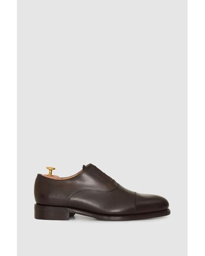 Oscar Jacobson Oscar Leather Oxford Shoes - Brown