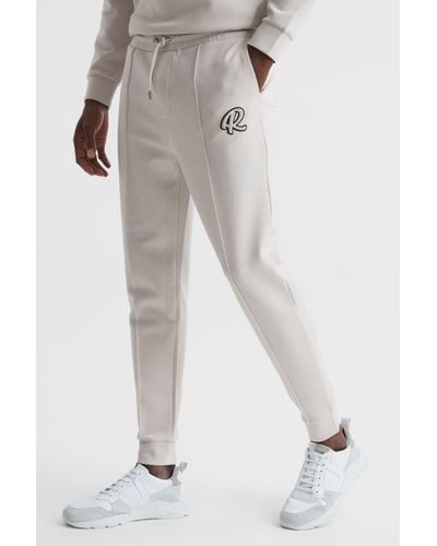 Reiss R - Off White Premier R Casual Lounge Joggers, M