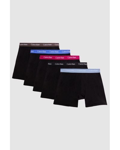 Calvin Klein Calvin Underwear Boxer Briefs 5 Pack - Multicolour