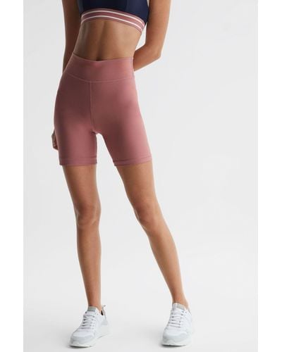 Reiss Peached - The Upside Spin Shorts, M - Red