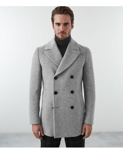 reiss double breasted coat