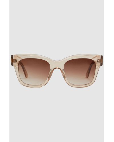 Chimi Seven - Large Frame Acetate Sunglasses, Light Brown