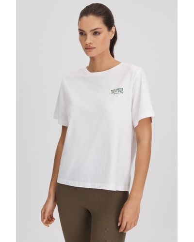The Upside Cotton Crew Neck T-shirt - White