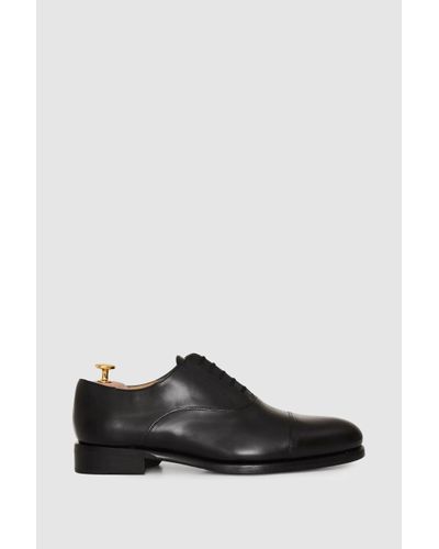 Oscar Jacobson Oscar Leather Oxford Shoes - Black
