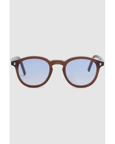 Monokel Monokel - Round Sunglasses - Blue