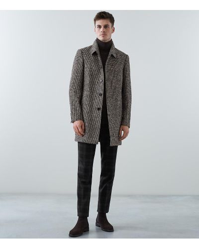 dogtooth overcoat