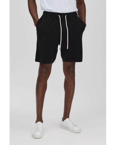 PAIGE Drawstring Sweat Shorts - Black