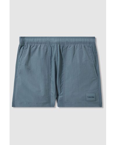 Calvin Klein Calvin Underwear Drawstring Swim Shorts - Blue
