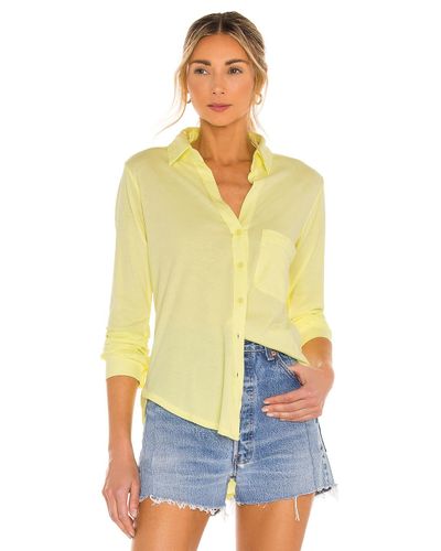 bobi lightweight jersey button down
