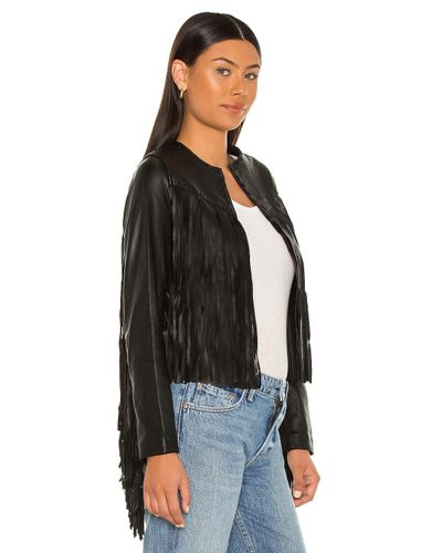 tassel black jacket
