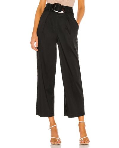 House of Harlow 1960 Cotton Krina Pant in Black - Lyst