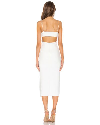 bec and bridge amelie panel midi dress