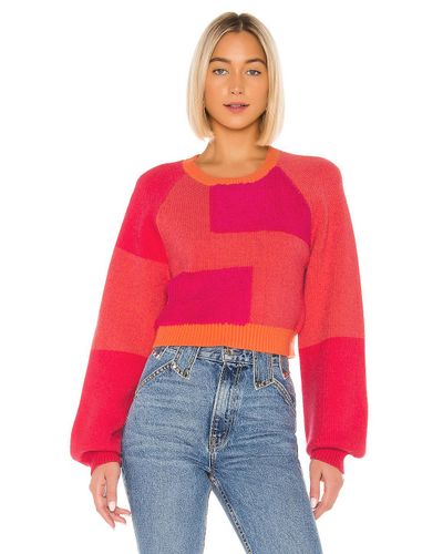 House of Harlow 1960 Synthetic X Revolve Kayley Sweater in Pink - Lyst