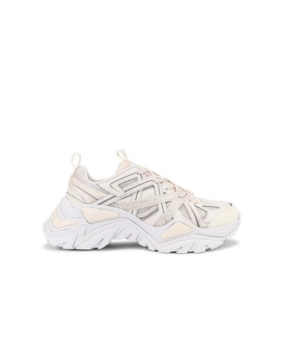 Fila Leather Electrove 2 Sneaker in White - Lyst