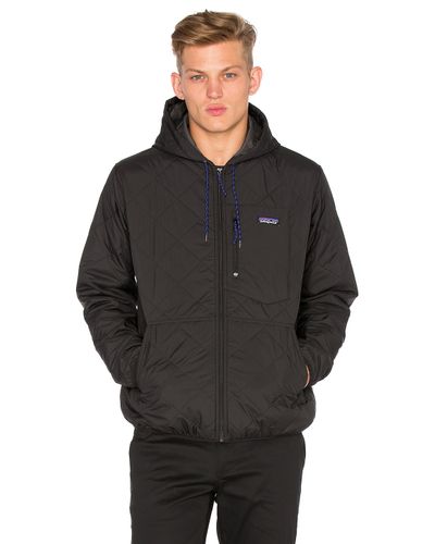 patagonia men's diamond quilted bomber hoody sale