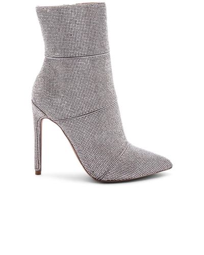 steve madden winn check stiletto boot